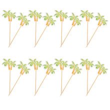 20 Unidades Brochetas De De Bambú Para Aperitivos Y Postres