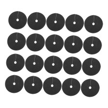 Non Woven Grass Control Fabric Rings 40Pcs Tree Protection Mats Breathable Moisture Permitting Weed Barrier Membrane
