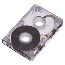 de audio 60 min transparente para grabación