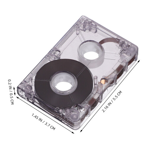 de audio 60 min transparente para grabación 2