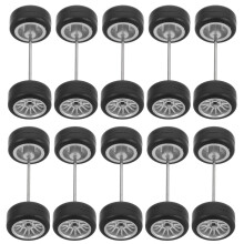 16 Paires De Roues Pour Réduit Caoutchouc