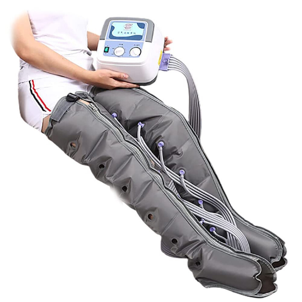 Electric Leg Massager Air Compression Calf Wraps For Foot And Ankles Sequential Circulation Device Lymphatic Drainage