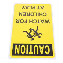 Slow Down Kids Play Caution Sign