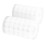 2 Rolls 504 Pairs 1.5cm White Self Adhesive Hook and Loop Dots Tapes 8