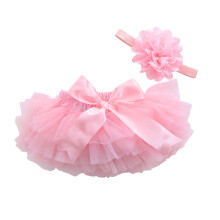 jupe tutu bébé rose taille s accessoire photo coiffe