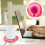 2Pcs Natural Agate Coaster Wine Cup Mat Decorative Chic Stone Pad 5