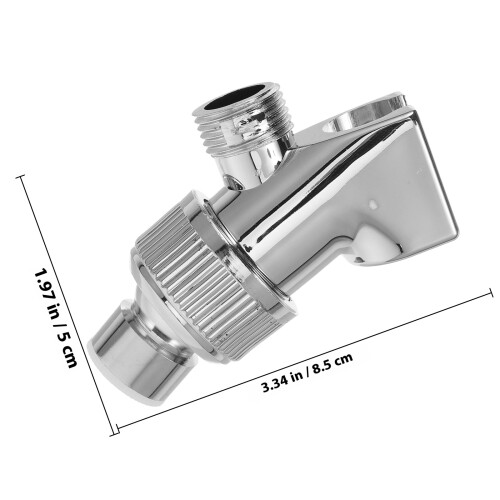 Removable Shower Head Holder Adjustable Angle Height Bracket 1