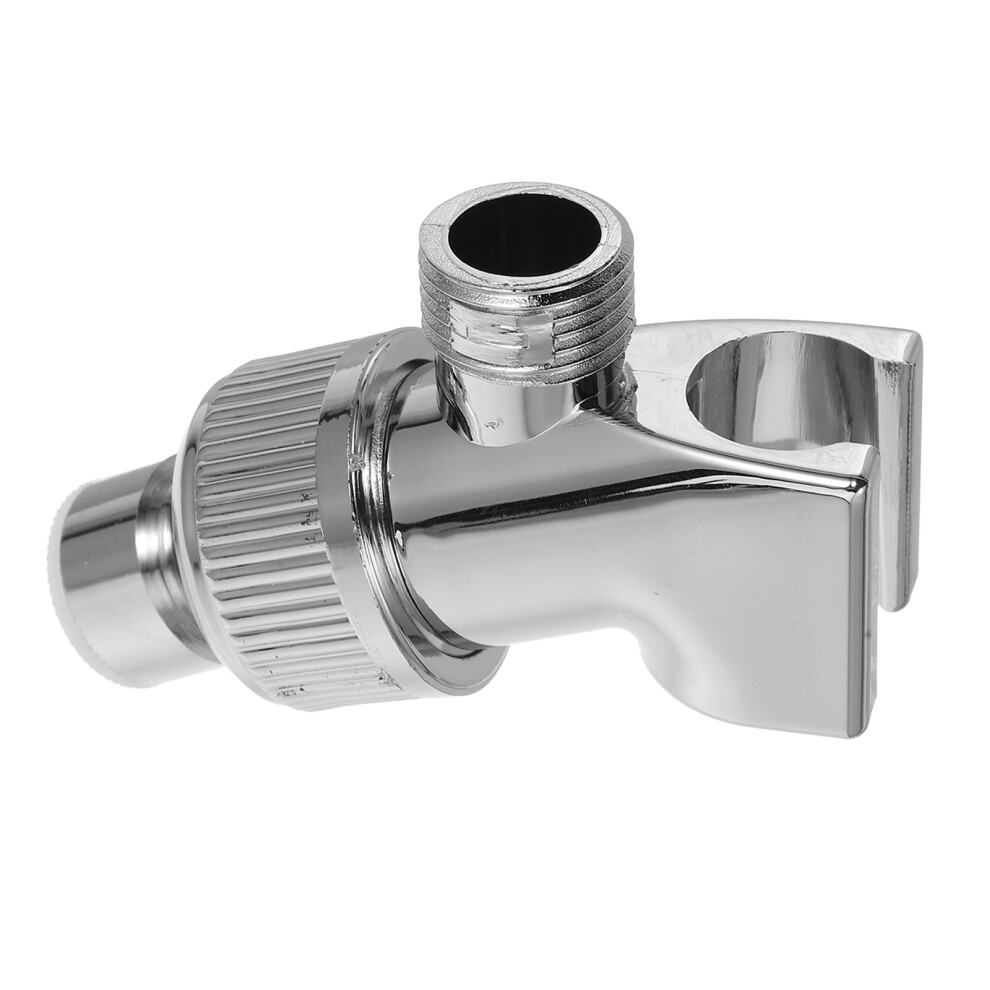 Removable Shower Head Holder Adjustable Angle Height Bracket 3353299179887