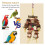 Large Parrot Chewing Toy - Edible Colored Biting Boredom Relief 4