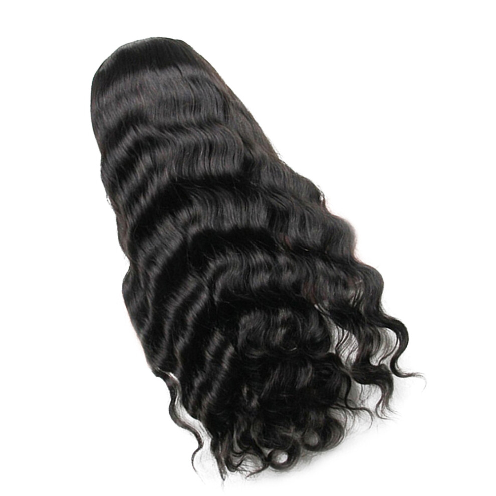 Inoomp Unisex Fashion Long Curly Fluffy Wig Realistic Fiber For Women