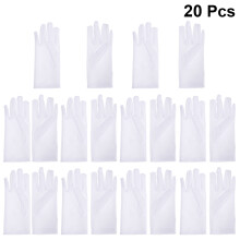 10 Pairs Elastic Spandex Gloves For Sun Protection And Jewelry Use