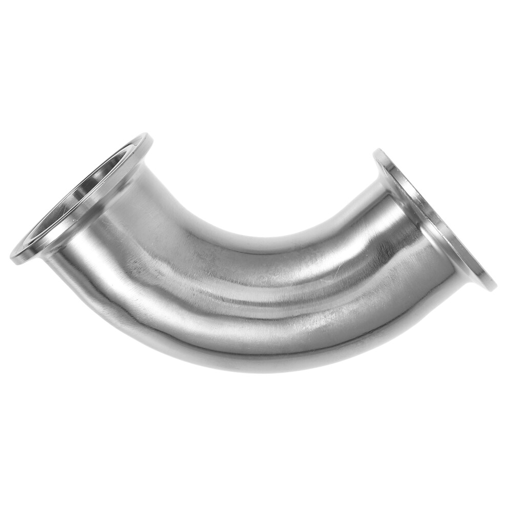 Elbow Tube 90 Degree Stainless Steel Sanitary Fitting With Clamp 3353427718995