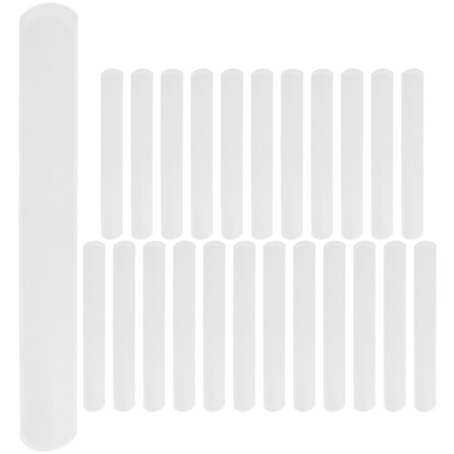 bracelets vides blancs 24 pièces, souples pour 1