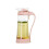 1200Ml Transparent Glass Cold Water Pitcher For Beverage Storage Serving 9