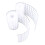 Circular White Nylon Hook and Loop Dots 2cm x 15mm Self Adhesive 14