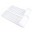 Circular White Nylon Hook and Loop Dots 2cm x 15mm Self Adhesive 15