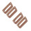 4 Pcs Wooden Handle Glass Tea Cup Ergonomic Grip Replacement 9