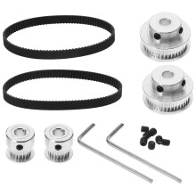 1 Set 2Gt Timing Belt Pulley For Mechanical Transmission And Cnc