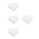 8 Pcs Stackable Plastic Trays For Crafts Diy Painting Organizing 7