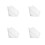 8 Pcs Stackable Plastic Trays For Crafts Diy Painting Organizing 6