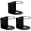 3Pcs Spray Bottle Holder Wall Mount Heavy Duty Storage Rack 4