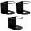 3Pcs Spray Bottle Holder Wall Mount Heavy Duty Storage Rack 5