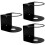 3Pcs Spray Bottle Holder Wall Mount Heavy Duty Storage Rack 8