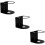 3Pcs Spray Bottle Holder Wall Mount Heavy Duty Storage Rack 11