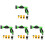 4 Sets Dog Washing Hose Attachment Multifunctional Sprayer 4