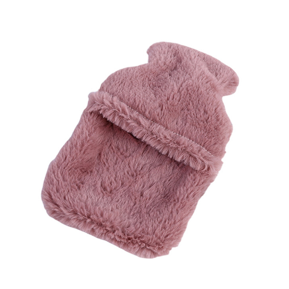 Solustre 1Pc Hot Water Bottle With Detachable Cartoon Rabbit Plush Cover