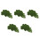5Pcs Artificial Moss Mat With Realistic Green Texture For Garden Decor 4