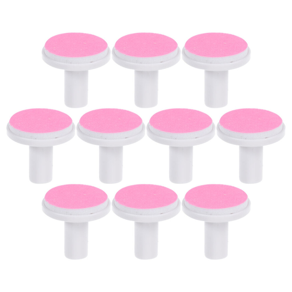 Artibetter 10Pcs Replacement Pads For Electric Nail Trimmer Grinding Polishing
