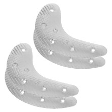 4 Pairs Metal Heel Plates Shoe Repair Pads High Strength For Men