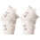 4pcs hollow storage buckets with handle for candy snack organizer 3