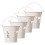 4pcs hollow storage buckets with handle for candy snack organizer 10