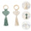 2Pcs Heart-Shaped Napkin Rings Chic Table Decorations 4