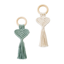 2Pcs Heart-Shaped Napkin Rings Chic Table Decorations