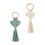 2Pcs Heart-Shaped Napkin Rings Chic Table Decorations 1