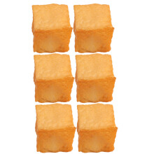 6Pcs Artificial Fish Tofu Model For Photography Prop