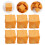 6Pcs Artificial Fish Tofu Model For Photography Prop 5