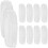 10Pcs Transparent Disposable Oversleeves Waterproof Dust-Proof 8