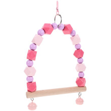 3Pcs Wooden Bird Swing Perch Toy For Parrots