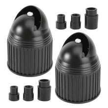 2 Sets Aquarium Wave Maker Pump Head For Fish Tank Submersible Black