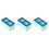 3Pcs Mini House Refrigerator Creative Horizontal Freezer Fridge Decor 4