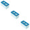 3Pcs Mini House Refrigerator Creative Horizontal Freezer Fridge Decor 9