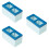 3Pcs Mini House Refrigerator Creative Horizontal Freezer Fridge Decor 7