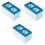 3Pcs Mini House Refrigerator Creative Horizontal Freezer Fridge Decor 3
