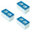 3Pcs Mini House Refrigerator Creative Horizontal Freezer Fridge Decor 6