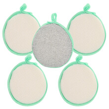 5Pcs Multipurpose Kitchen Sponges Dual-Sided Non-Scratch Cleaning Pads