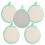 5Pcs Multipurpose Kitchen Sponges Dual-Sided Non-Scratch Cleaning Pads 1